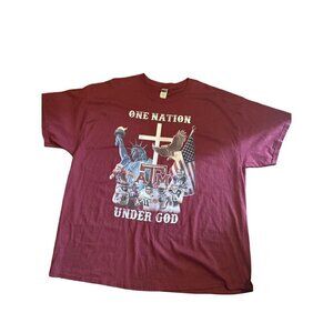 Texas A&M Aggies One Nation Under God 3XL TShirt U.S.A.‎ America